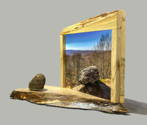 Map 32 - Boulder with Vista by Eva M. Capobianco